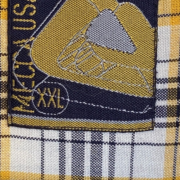 MECCA men’s shirt sleeve button down shirt XXL - Picture 3 of 10